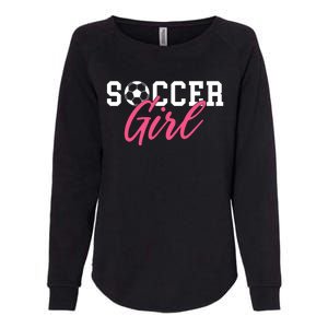 Soccer Great Gift Womens California Wash Sweatshirt