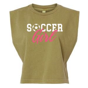 Soccer Great Gift Garment-Dyed Women's Muscle Tee