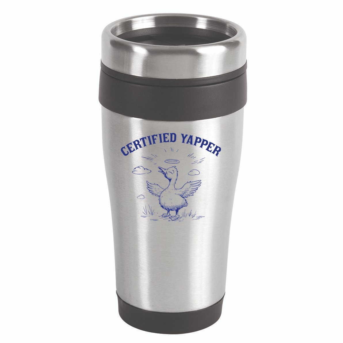 Silly Goose Goose Certified Yapper 16oz Travel Tumbler