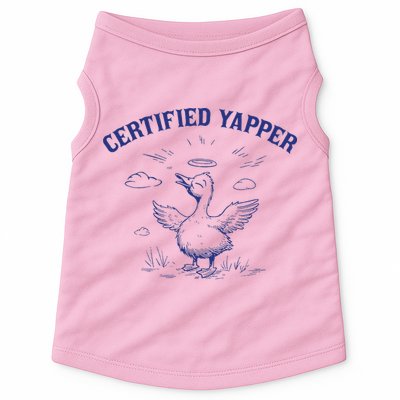 Silly Goose Goose Certified Yapper Doggie Tank