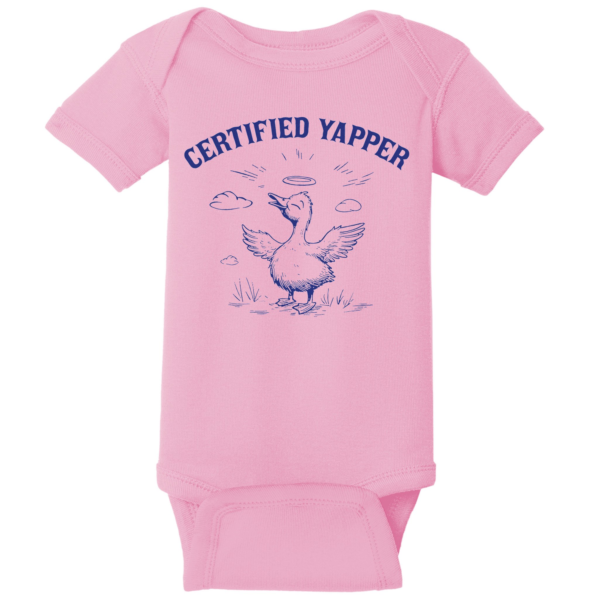 Silly Goose Goose Certified Yapper Baby Bodysuit
