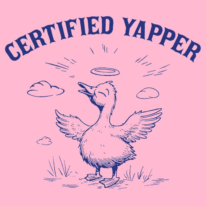 Silly Goose Goose Certified Yapper Visor