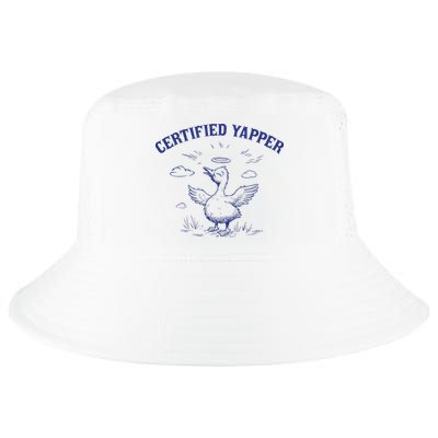Silly Goose Goose Certified Yapper Cool Comfort Performance Bucket Hat