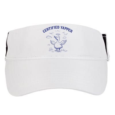 Silly Goose Goose Certified Yapper Adult Drive Performance Visor