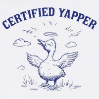 Silly Goose Goose Certified Yapper Adult Drive Performance Visor