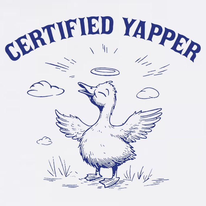 Silly Goose Goose Certified Yapper Adult Drive Performance Visor