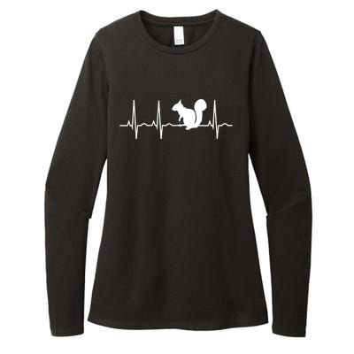 Squirrel Great Gift Meaningful Gift Funny Squirrel Lover Gift Great Gift Womens CVC Long Sleeve Shirt