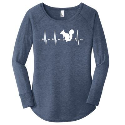 Squirrel Great Gift Meaningful Gift Funny Squirrel Lover Gift Great Gift Women's Perfect Tri Tunic Long Sleeve Shirt