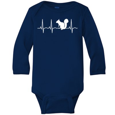 Squirrel Great Gift Meaningful Gift Funny Squirrel Lover Gift Great Gift Baby Long Sleeve Bodysuit