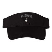 Silly Goose Goose On The Loose Funny Silly Goose University Valucap Bio-Washed Visor