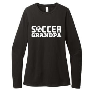 Soccer Grandpa Granddad Granddaddy Grandfather Womens CVC Long Sleeve Shirt