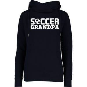 Soccer Grandpa Granddad Granddaddy Grandfather Womens Funnel Neck Pullover Hood