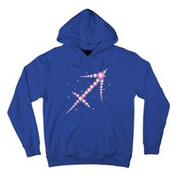 Sagittarius Great Gift Astrology Birthday Pink Diamond Cute Gift Hoodie