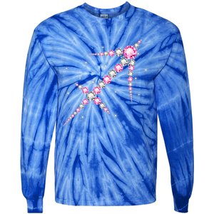 Sagittarius Great Gift Astrology Birthday Pink Diamond Cute Gift Tie-Dye Long Sleeve Shirt