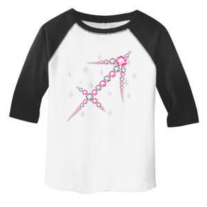 Sagittarius Great Gift Astrology Birthday Pink Diamond Cute Gift Toddler Fine Jersey T-Shirt