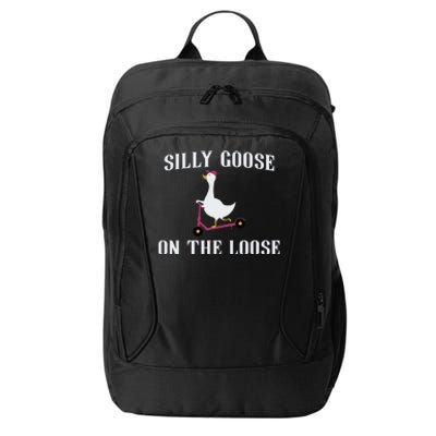 Silly Goose Goose On The Loose City Backpack