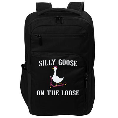 Silly Goose Goose On The Loose Impact Tech Backpack