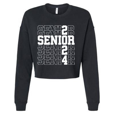 Senior Graduation Gift Class of 2024 Senior Cropped Pullover Crew