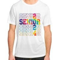 Senior Graduation Gift Girl Class Of 2024 Senior Tie Dye Adult ChromaSoft Performance T-Shirt