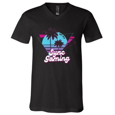 Sync Gaming Gear V-Neck T-Shirt