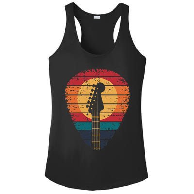 Skeleton Guitar Guy for Guitarists Ladies PosiCharge Competitor Racerback Tank