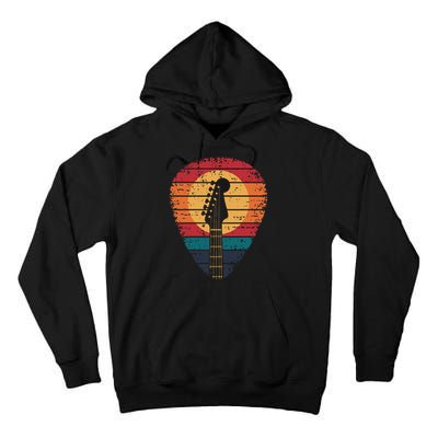 Skeleton Guitar Guy for Guitarists Tall Hoodie