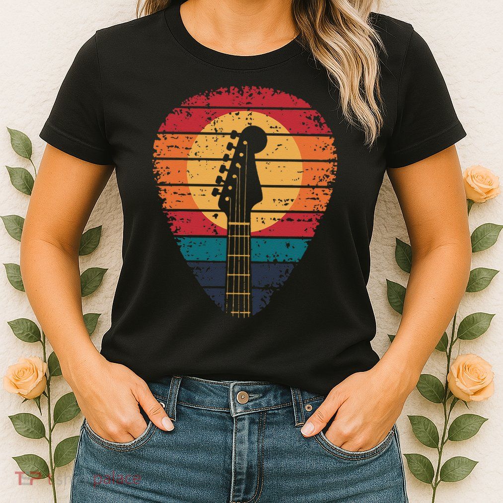 Skeleton Guitar Guy for Guitarists Womens T-Shirt