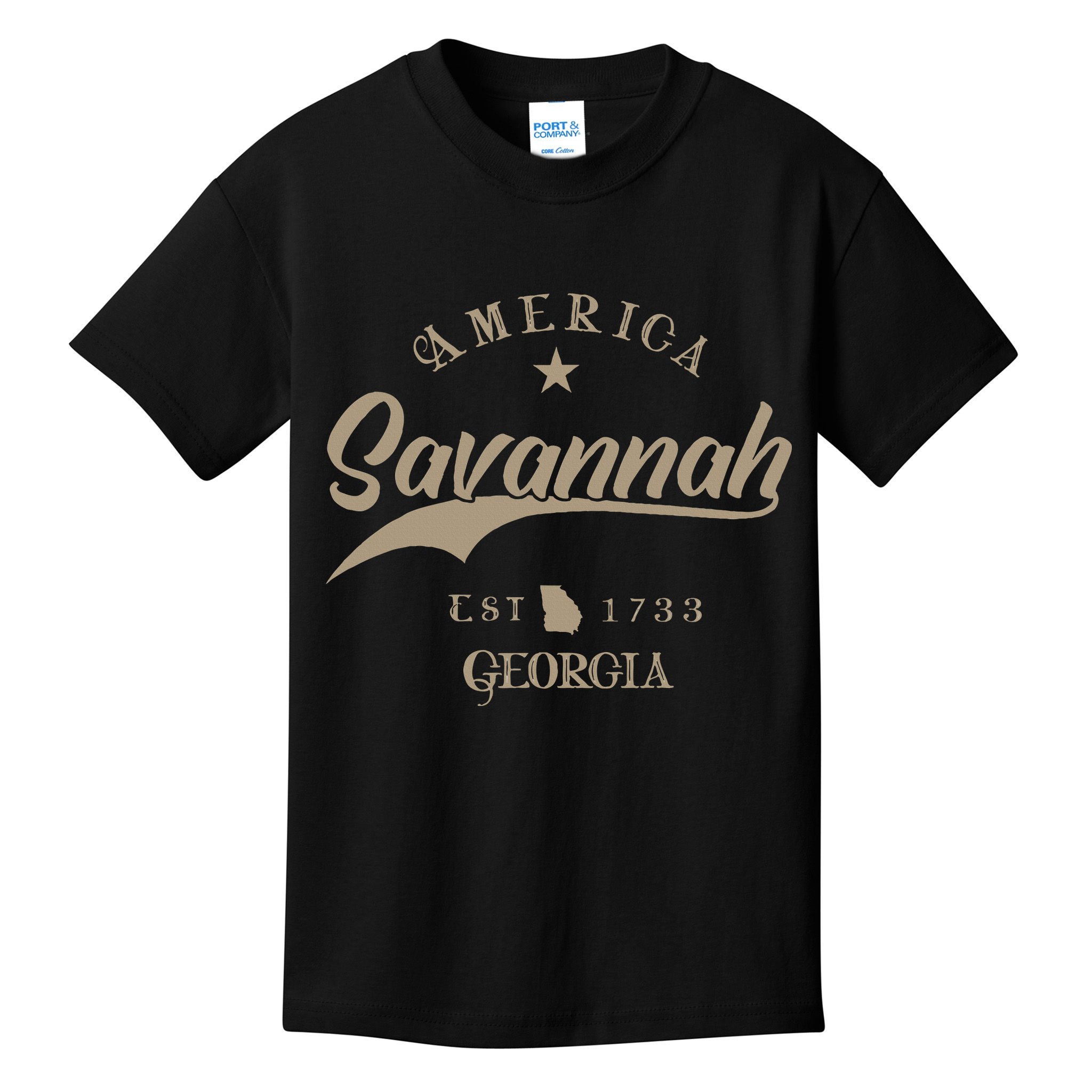 Savannah Ga Georgia Kids T-Shirt