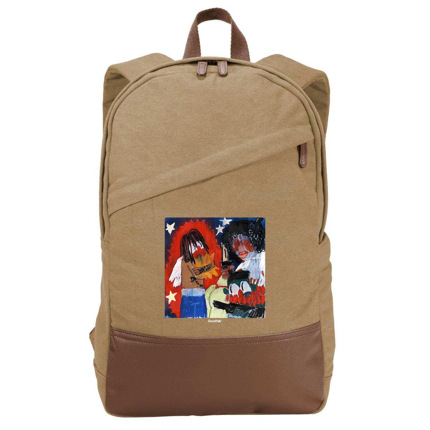 Skaiwater Gigi Goodtalk Cotton Canvas Backpack