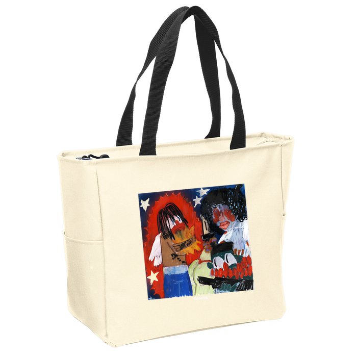 Skaiwater Gigi Goodtalk Zip Tote Bag