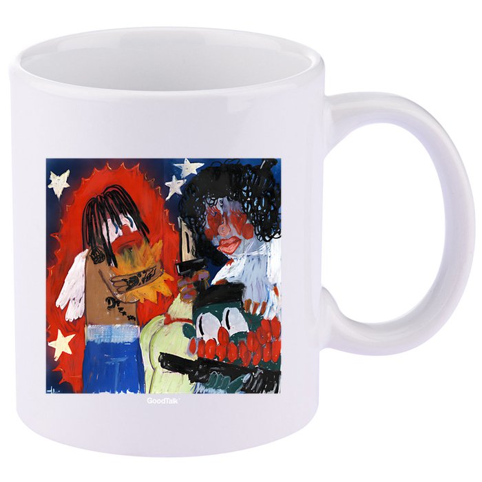 Skaiwater Gigi Goodtalk 11oz C Handle Ceramic Mug