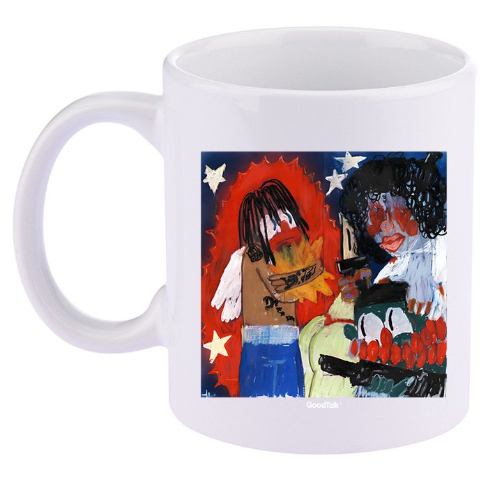 Skaiwater Gigi Goodtalk 11oz C Handle Ceramic Mug