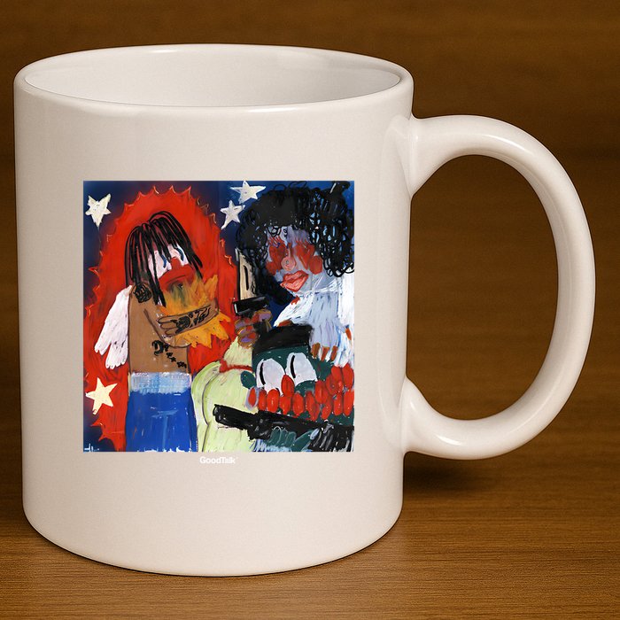 Skaiwater Gigi Goodtalk 11oz C Handle Ceramic Mug