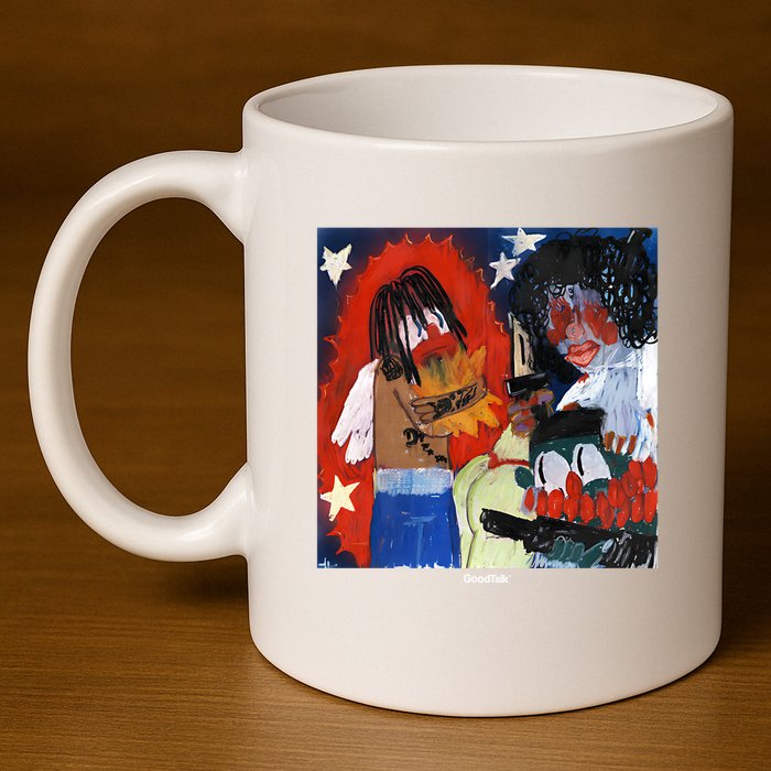 Skaiwater Gigi Goodtalk 11oz C Handle Ceramic Mug