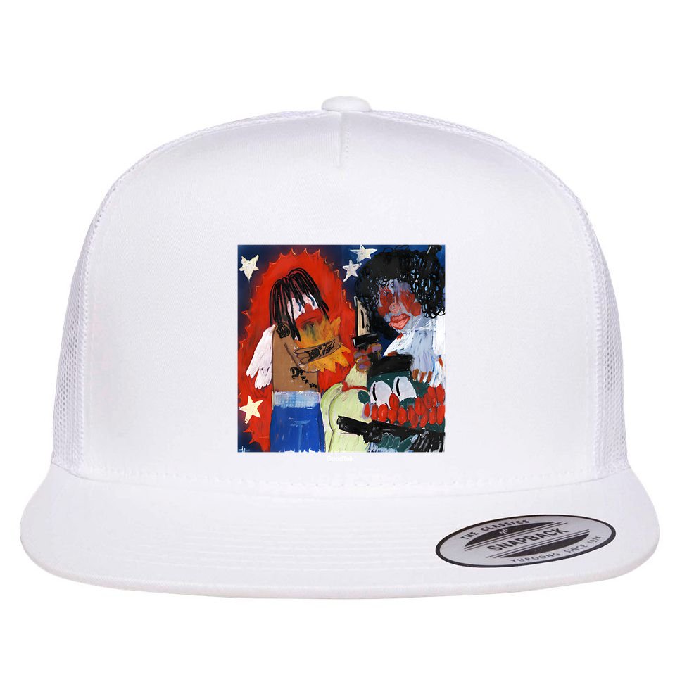 Skaiwater Gigi Goodtalk Flat Bill Trucker Hat