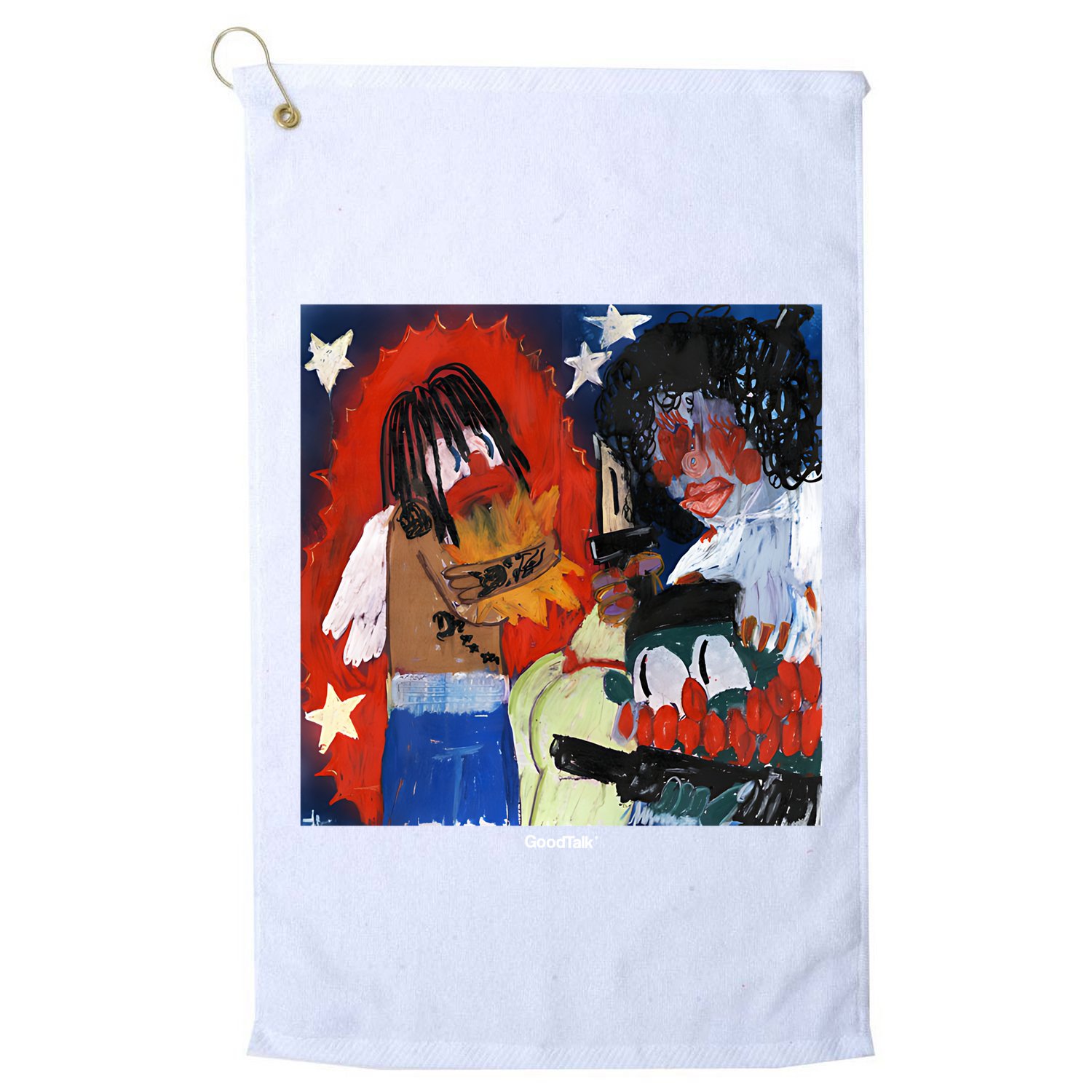 Skaiwater Gigi Goodtalk Golf Towel