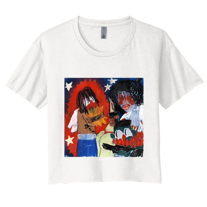 Skaiwater Gigi Goodtalk Women's Crop Top Tee