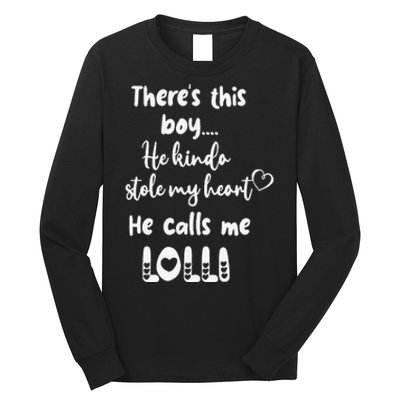 Special Grandma Grandmother This Calls Me Lolli Long Sleeve Shirt