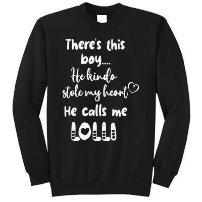 Special Grandma Grandmother This Calls Me Lolli Sweatshirt