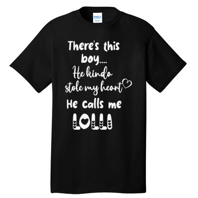 Special Grandma Grandmother This Calls Me Lolli Tall T-Shirt