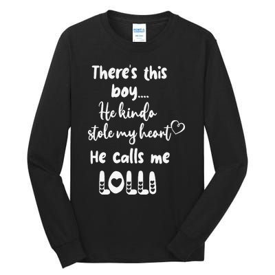 Special Grandma Grandmother This Calls Me Lolli Tall Long Sleeve T-Shirt