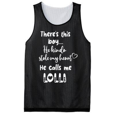 Special Grandma Grandmother This Calls Me Lolli Mesh Reversible Basketball Jersey Tank