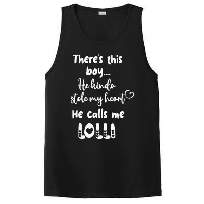 Special Grandma Grandmother This Calls Me Lolli PosiCharge Competitor Tank