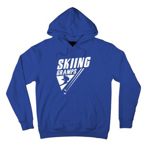 Skiing Gramps Grandad Skier Ski Grandpa Great Gift Hoodie