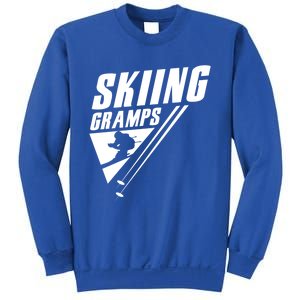 Skiing Gramps Grandad Skier Ski Grandpa Great Gift Sweatshirt