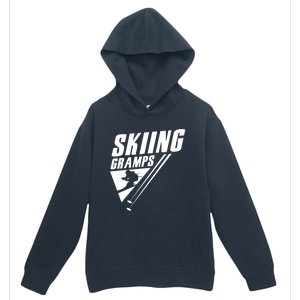 Skiing Gramps Grandad Skier Ski Grandpa Great Gift Urban Pullover Hoodie