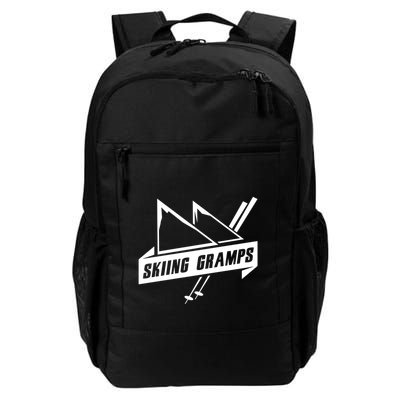 Skiing Gramps Grandpa Grandad Skier Ski Gift Backpack
