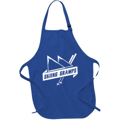 Skiing Gramps Grandpa Grandad Skier Ski Gift Apron