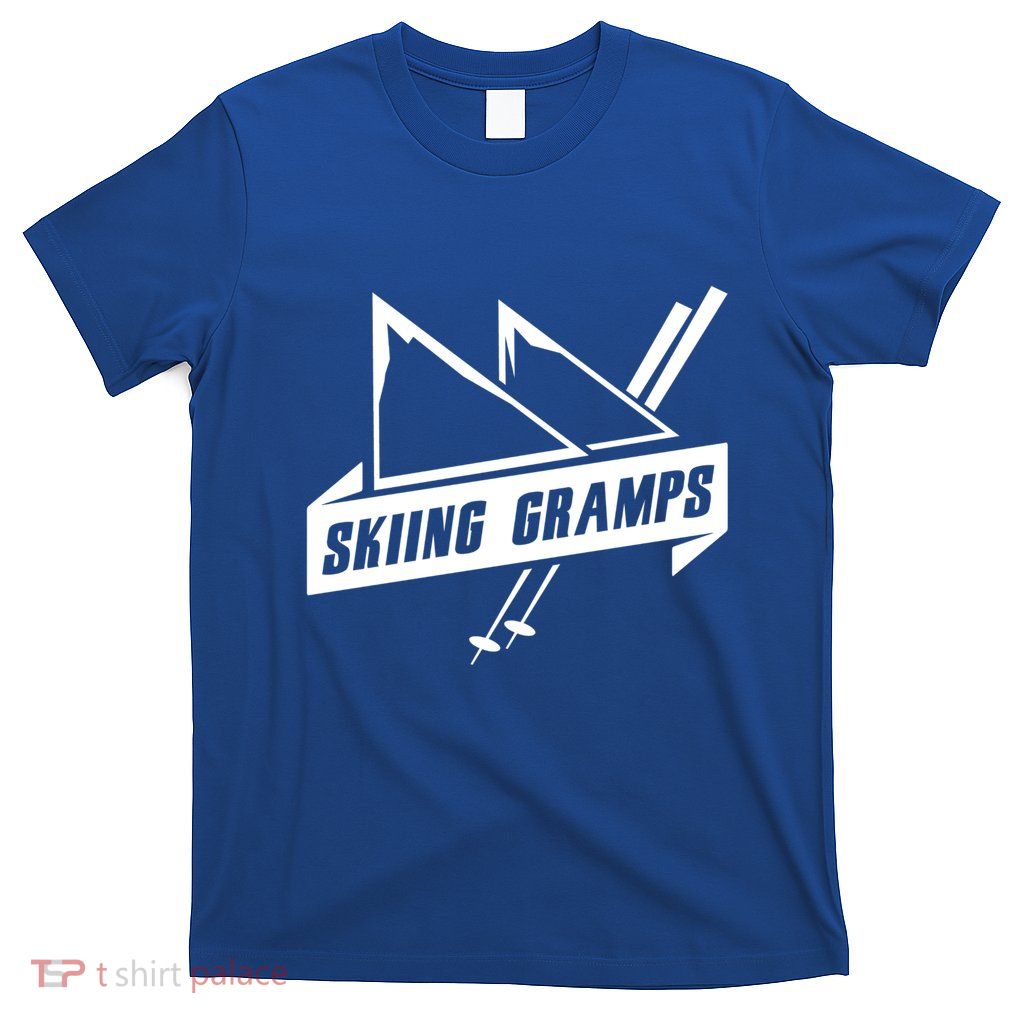 Skiing Gramps Grandpa Grandad Skier Ski Gift T-Shirt
