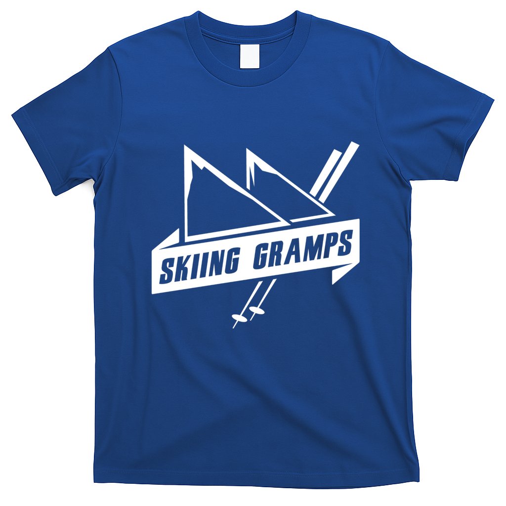 Skiing Gramps Grandpa Grandad Skier Ski Gift T-Shirt